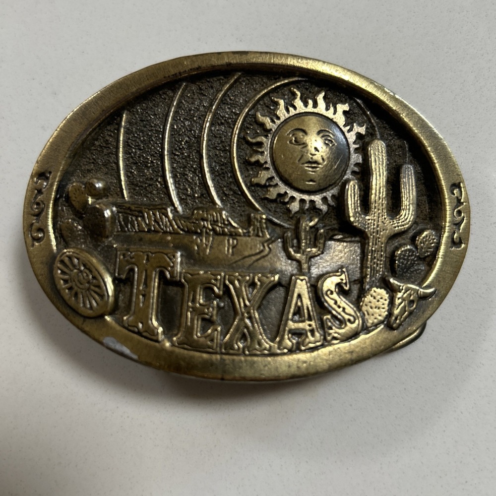 1980 Arizona Great American Belt Buckle Vintage Serial Number 151